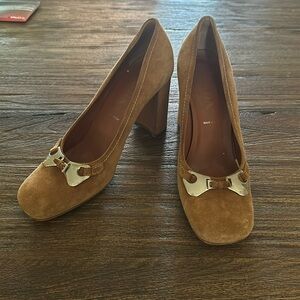 Beautiful Vintage Prada Suede Heels